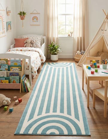 2' x 6' Whimsy Kids Runner Rug