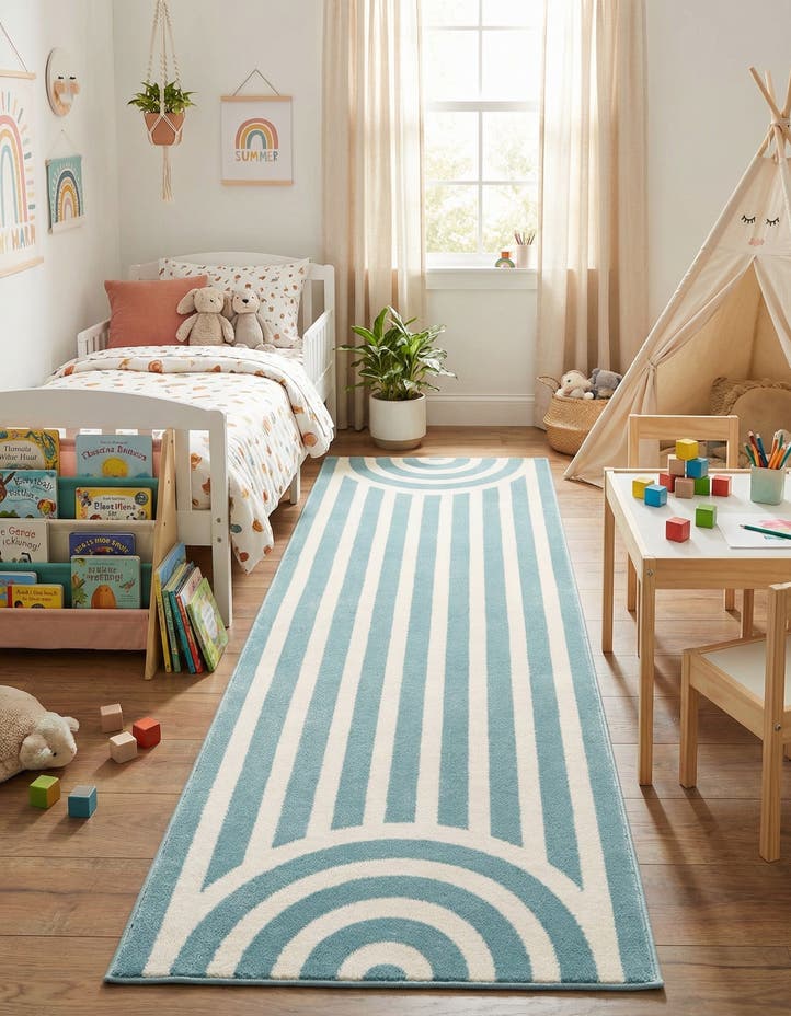 2' x 6' Whimsy Kids Runner Rug