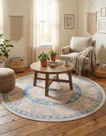 5' x 5' Whitney Round Rug