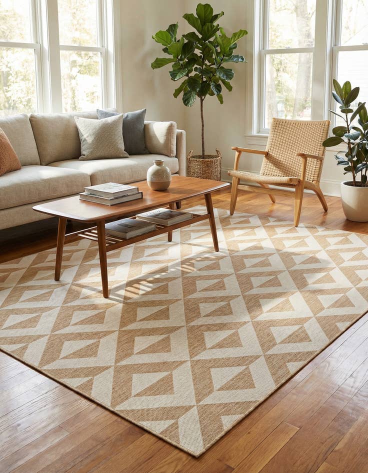 Detail image of 9' x 12'  Washable Jill Zarin Napa Indoor / Outdoor Rug