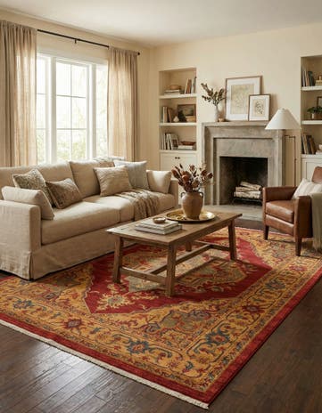 Red Sara Rug