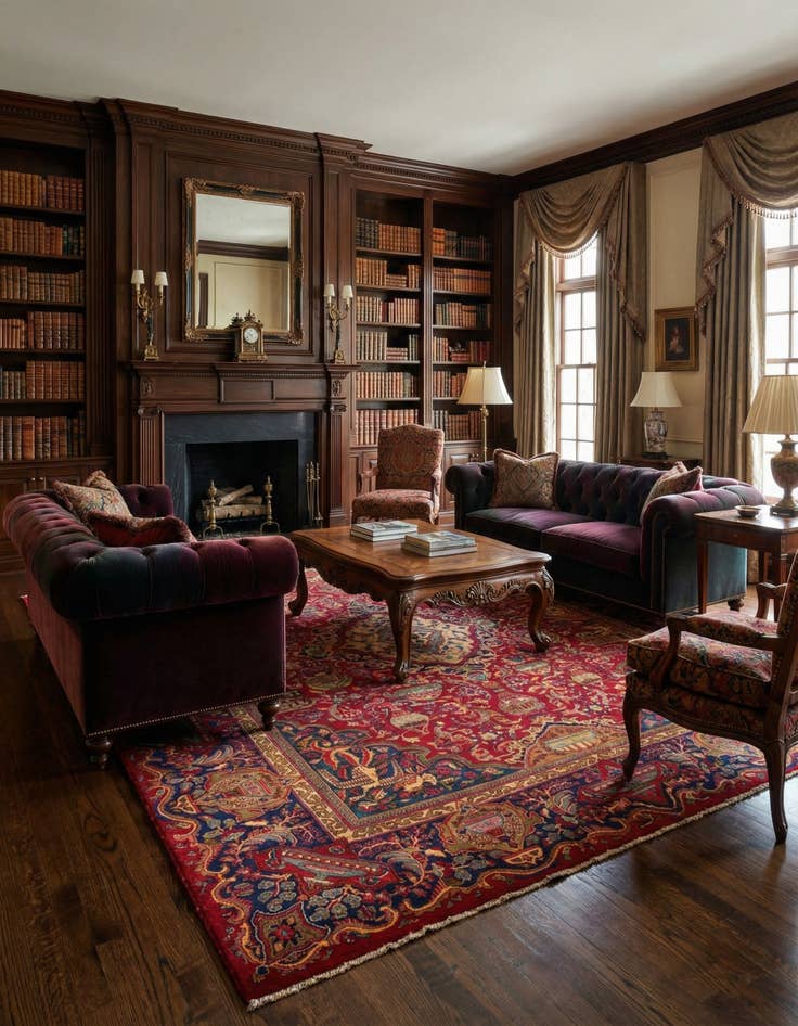 Detail image of  9' 11 x 12' 1  Hand Knotted Sabzevar Persian Wool Rug