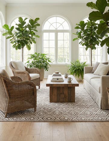 10' x 10' Hermitage Square Rug