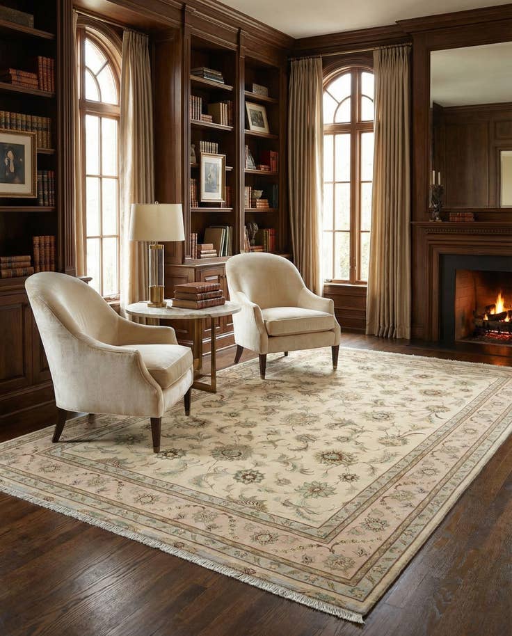 Detail image of 6' 7 x 10' 9 Tabriz Rug