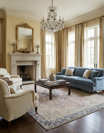 8' 4 x 11' 11 Vintage Royal Wool Rug