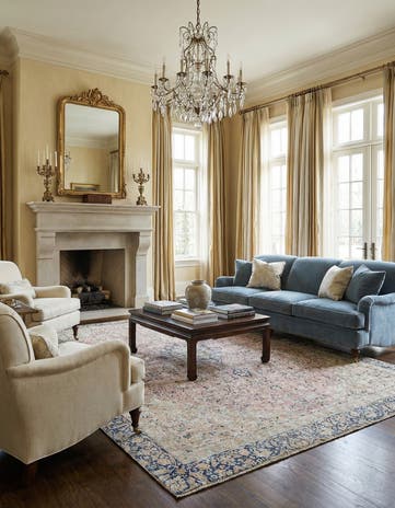 8' 4 x 11' 11 Vintage Royal Wool Rug