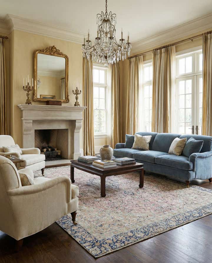 8' 4 x 11' 11 Vintage Royal Wool Rug