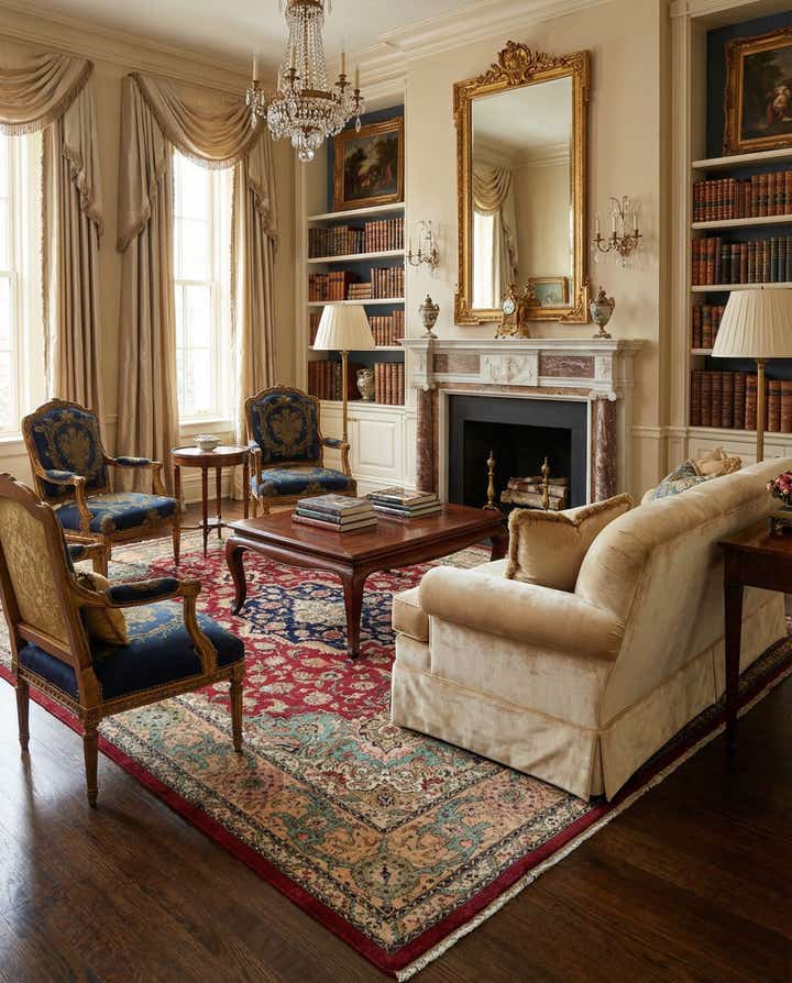 9' 7 x 13' 2 Hand Knotted Tabriz Persian Wool Rug