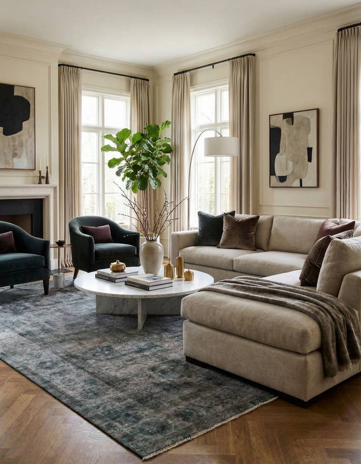 Detail image of 9' 4 x 12' 4  Hand Knotted Ultra Vintage Persian Wool Rug