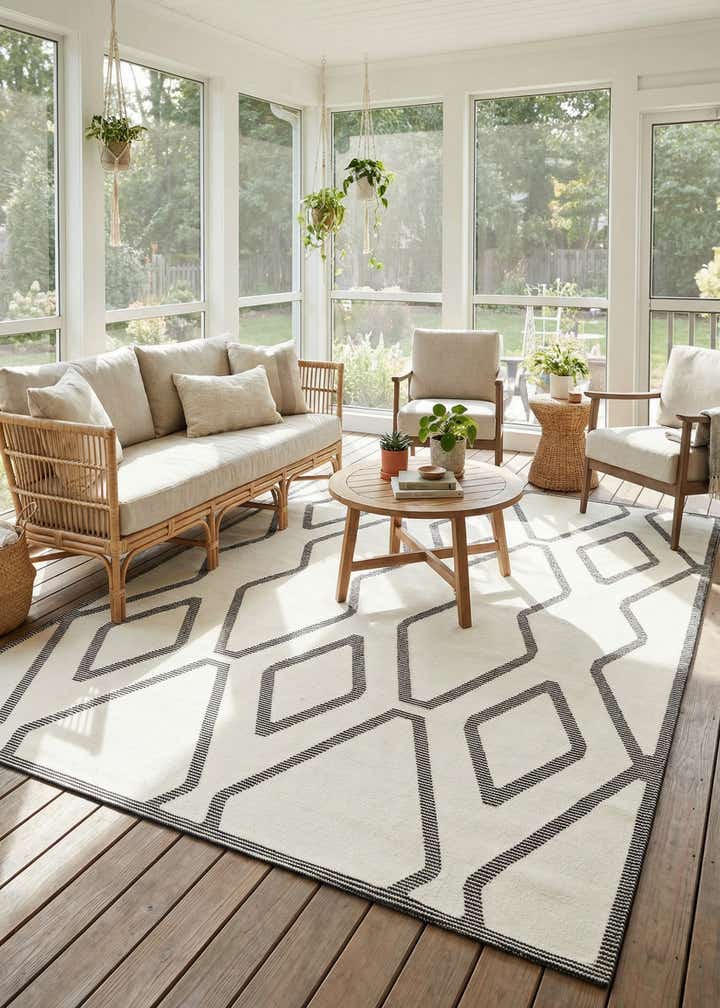 9' x 12' Prismatic Rug