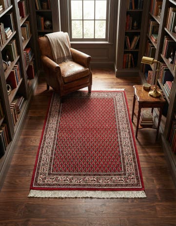 3' 1 x 5' 1 Hand Knotted Mir Wool Rug