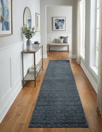 Jill Zarin 2' 7 x 14' Uptown Park Avenue Runner Rug