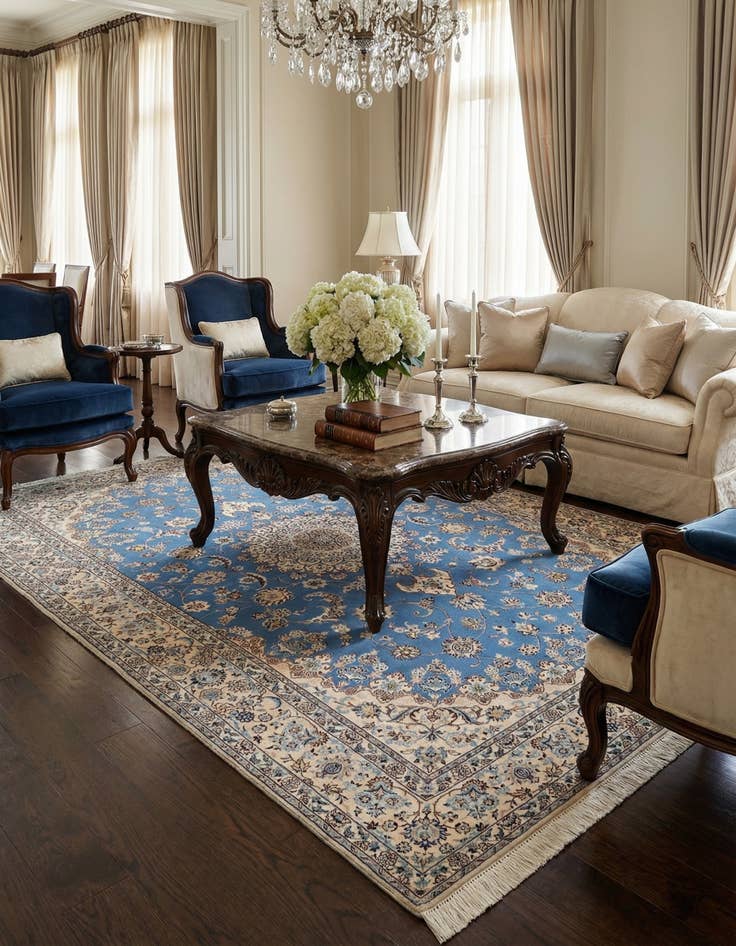 Detail image of 5' 1 x 7' 10 Nain Rug