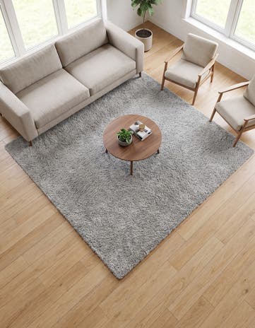 8' x 8' Infinity Shag Square Rug