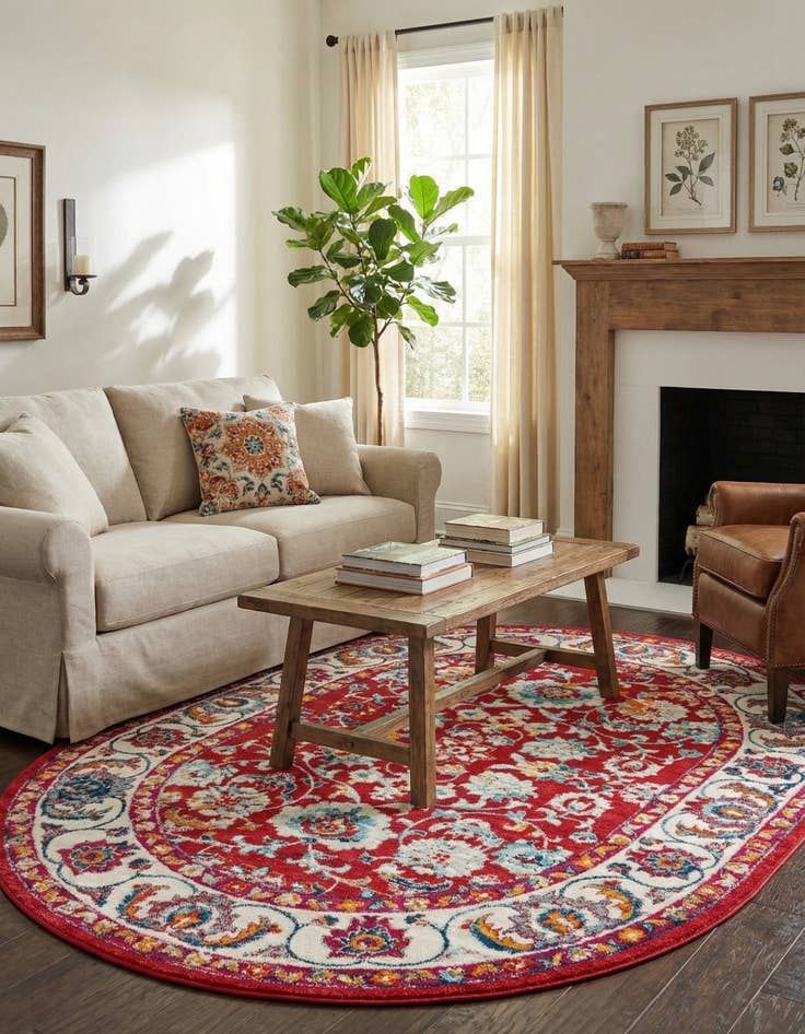 Detail image of  7' 10 x 10' Aurelia Oval Rug