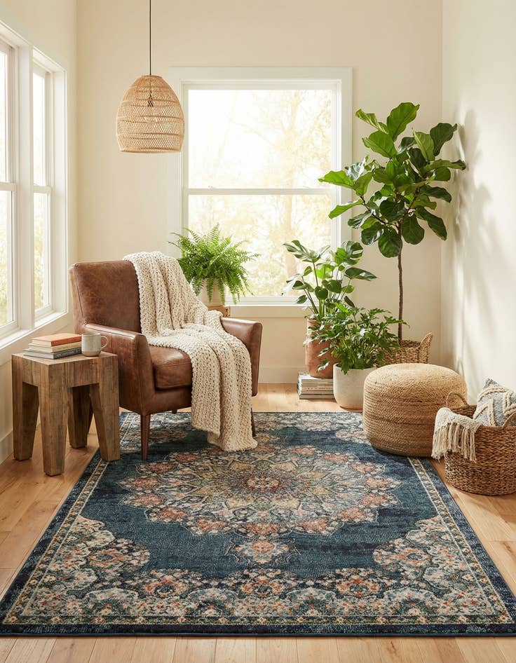 Detail image of  5' x 8' Isabella Rug