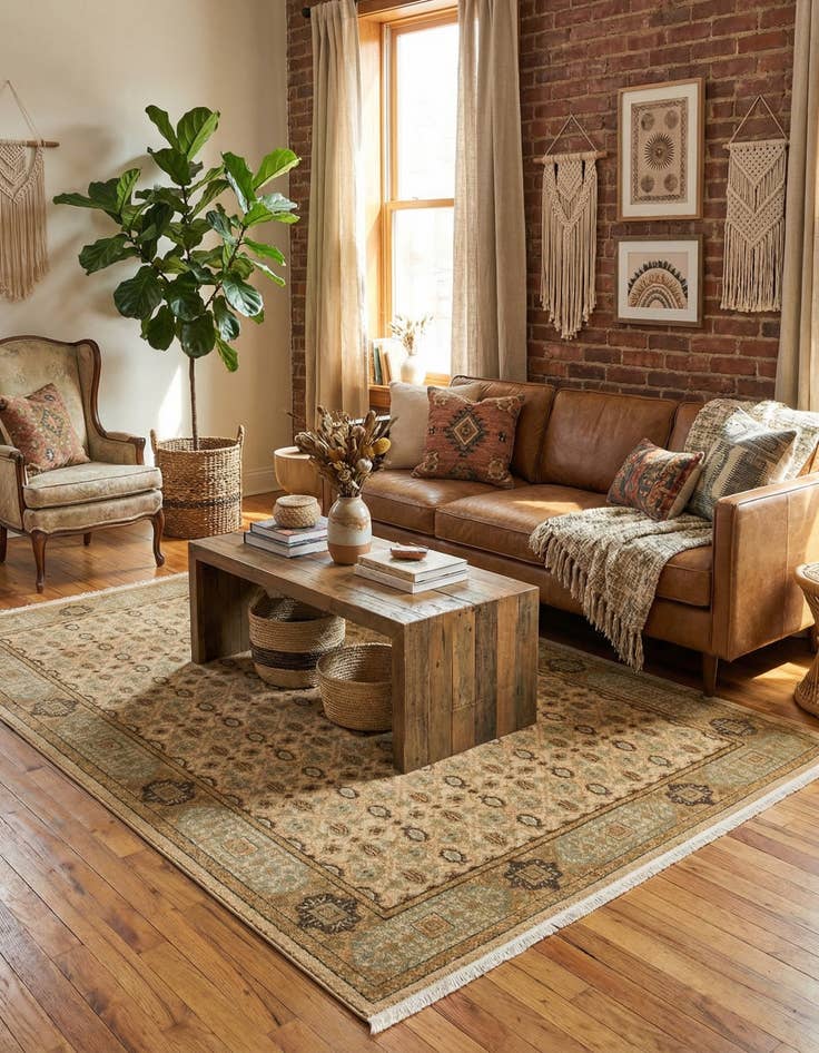 Detail image of 6' x 9' Mamluk Rug