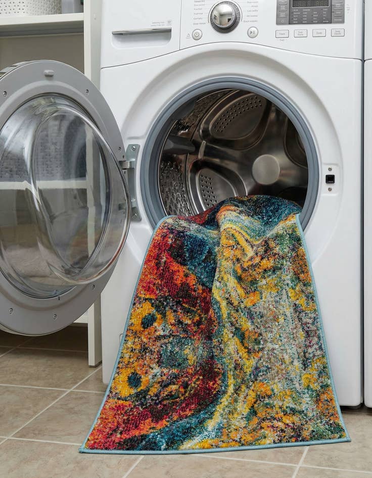 Detail image of  2' x 4'  Washable Haerfest Runner Rug