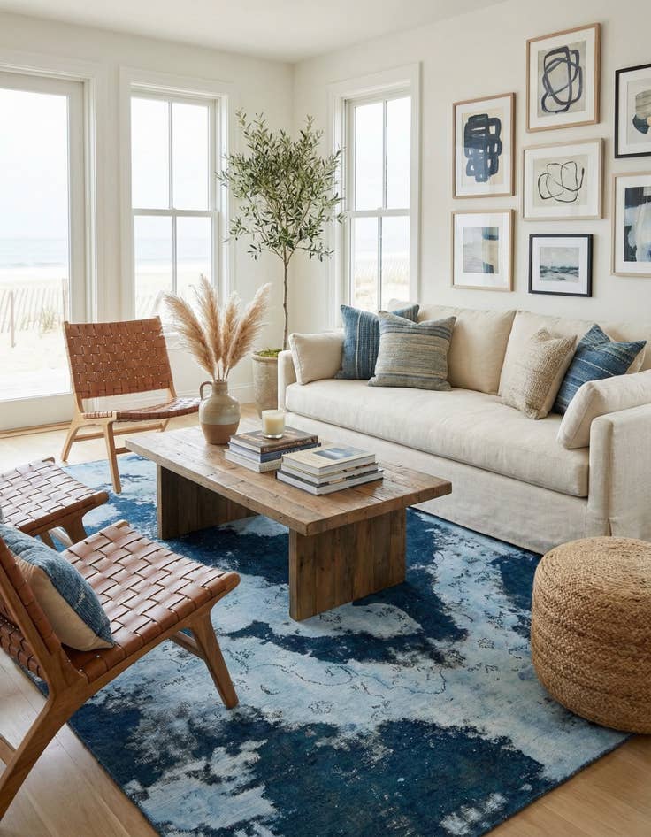 Detail image of  7' 3 x 11'  Hand Knotted Ultra Vintage Persian Wool Rug