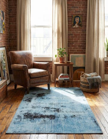 3' 2 x 6' Hand Knotted Ultra Vintage Persian Wool Rug