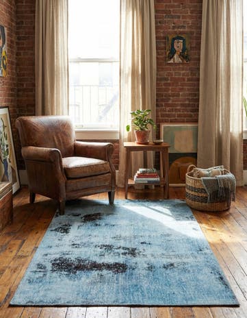 3' 2 x 6' Hand Knotted Ultra Vintage Persian Wool Rug