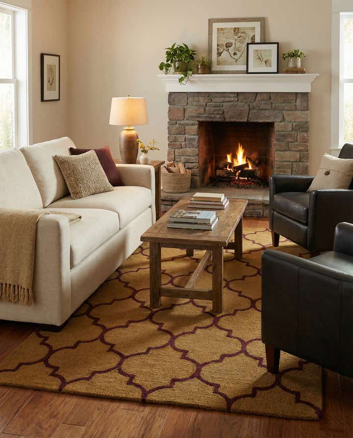 5' x 8' Luna Wool Rug