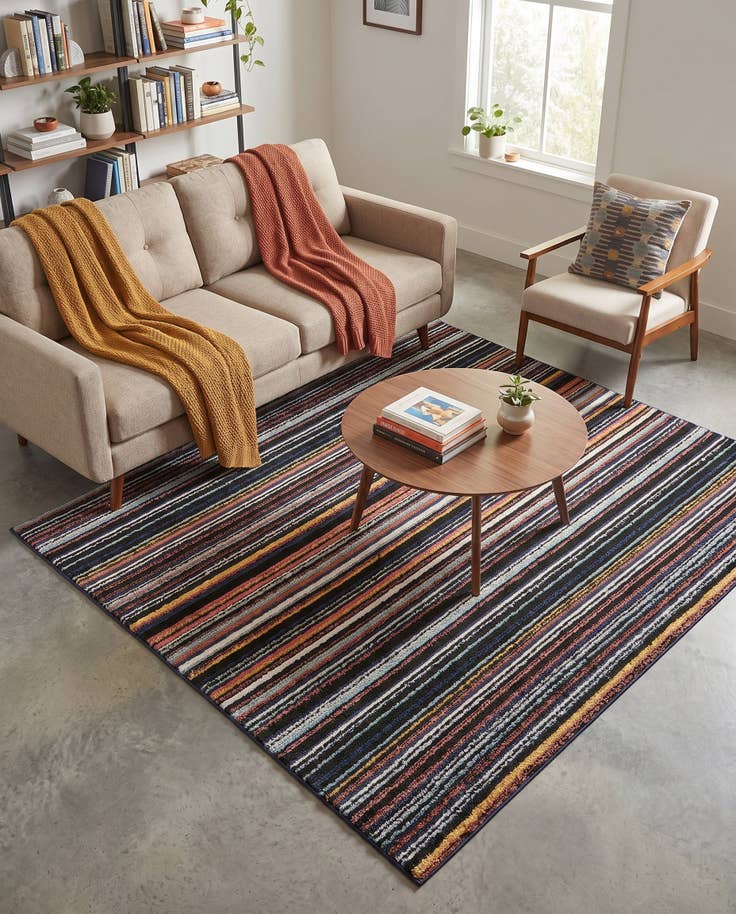 Detail image of 7' 10 x 7' 10 Tagine Square Rug