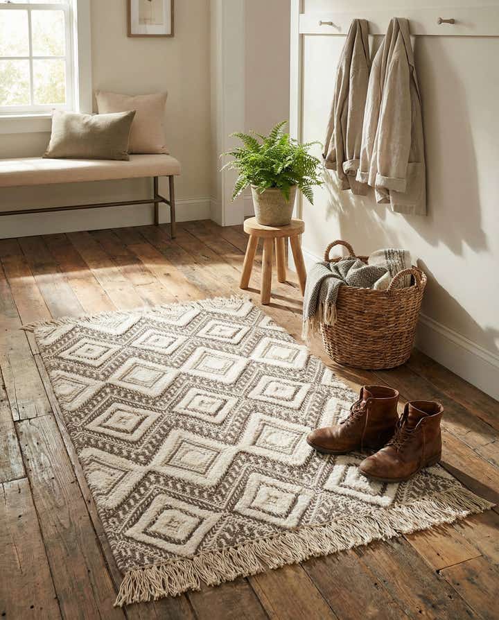 2' 2 x 3' 1 Handmade Braided Jute Rug