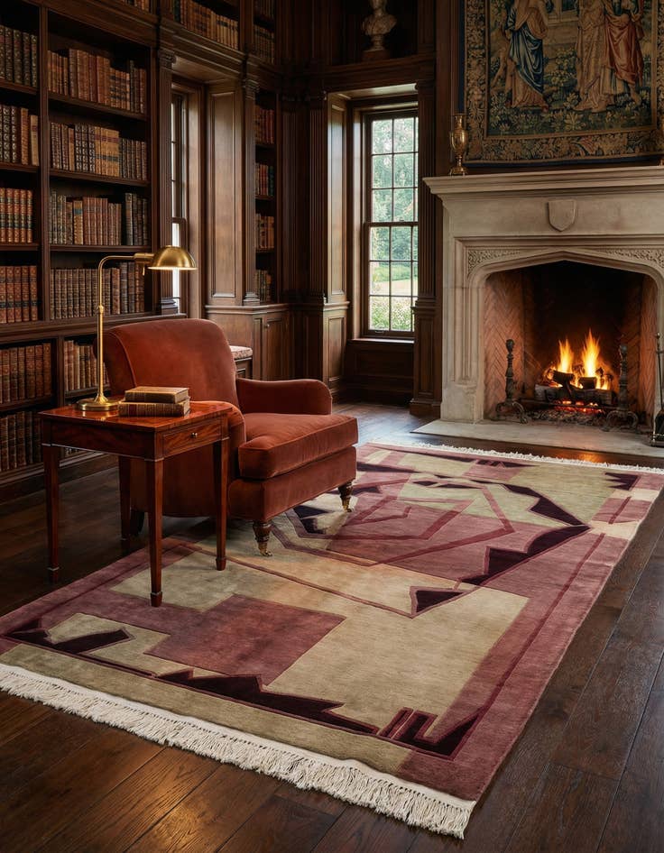 Detail image of 4' 6 x 6' 11 Kafkas Rug