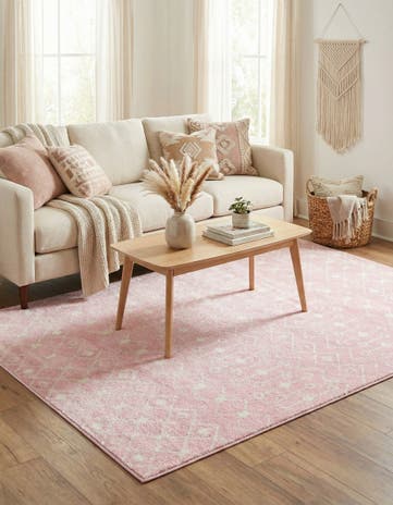 5' 3 x 8' Moroccan Trellis Rug