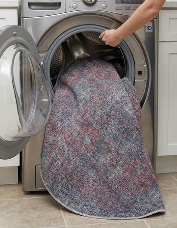 4' x 4' Washable Sisu Round Rug