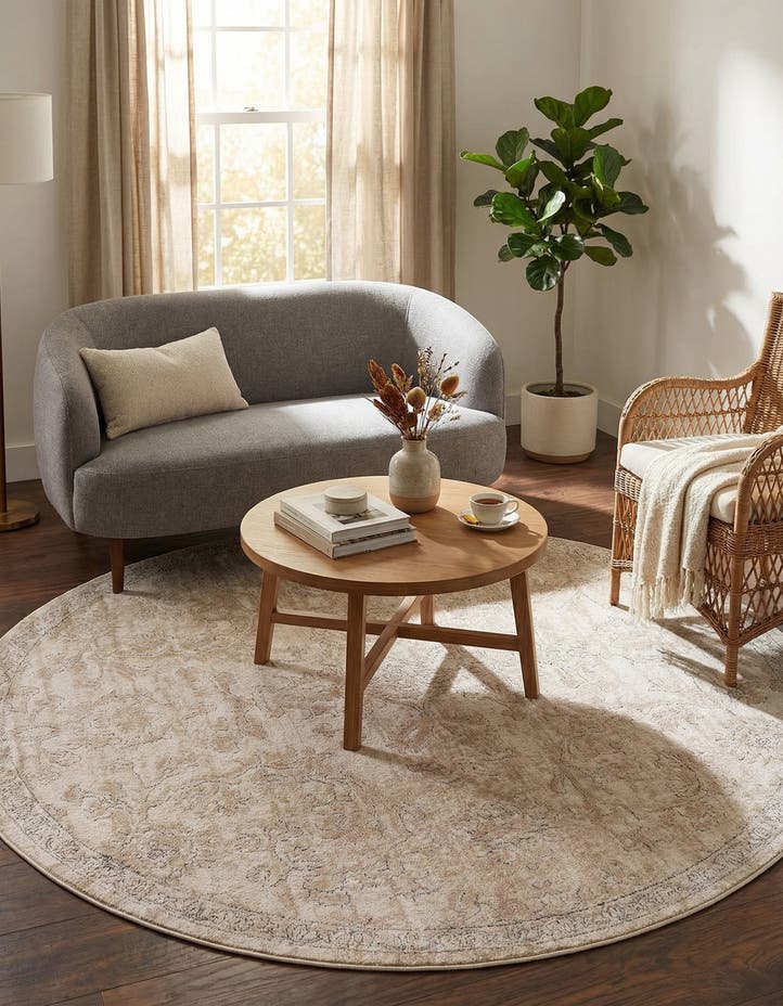 7' x 7' Oregon Round Rug