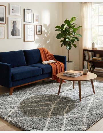 7' 10 x 11' Soft Touch Shag Rug