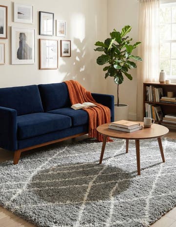 7' 10 x 11' Soft Touch Shag Rug