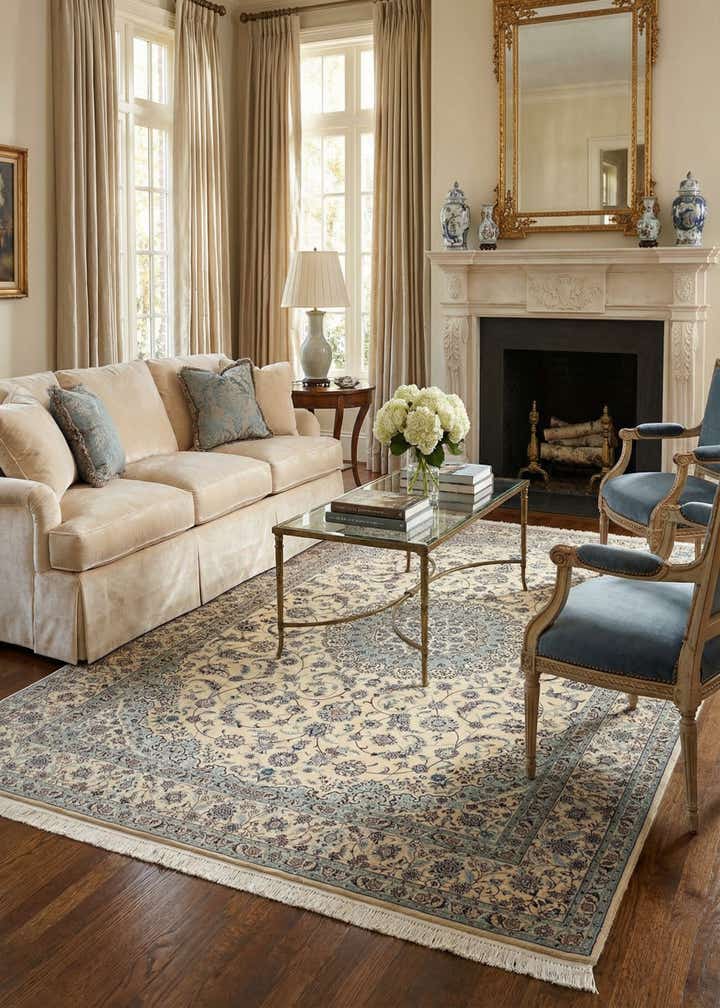 6' 11 x 9' 10 Nain Rug