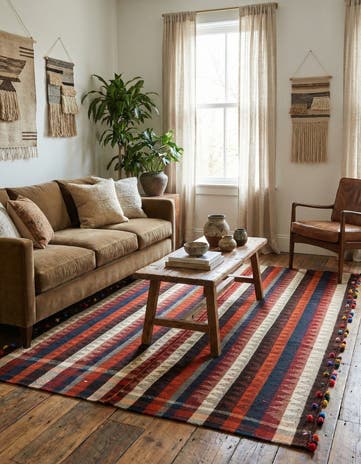 4' 11 x 6' 5 Jajim Rug