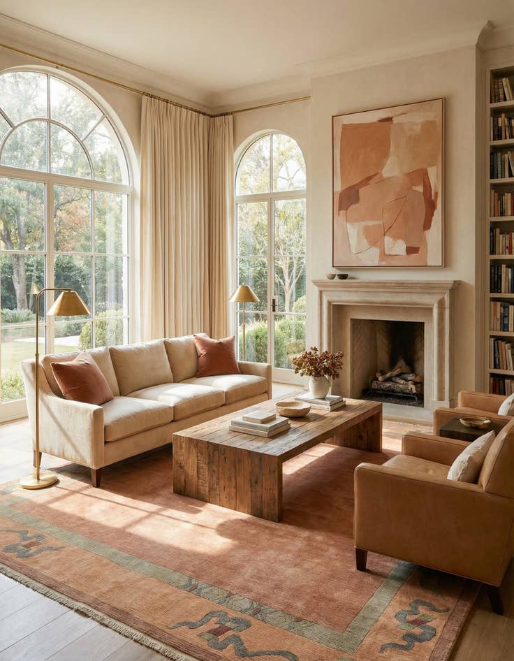 Detail image of  8' 4 x 11' 6  Hand Knotted Tibet Wool Rug