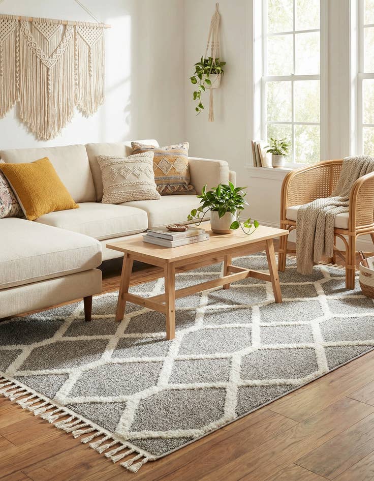 Detail image of 5' 3 x 8' Boho Rug