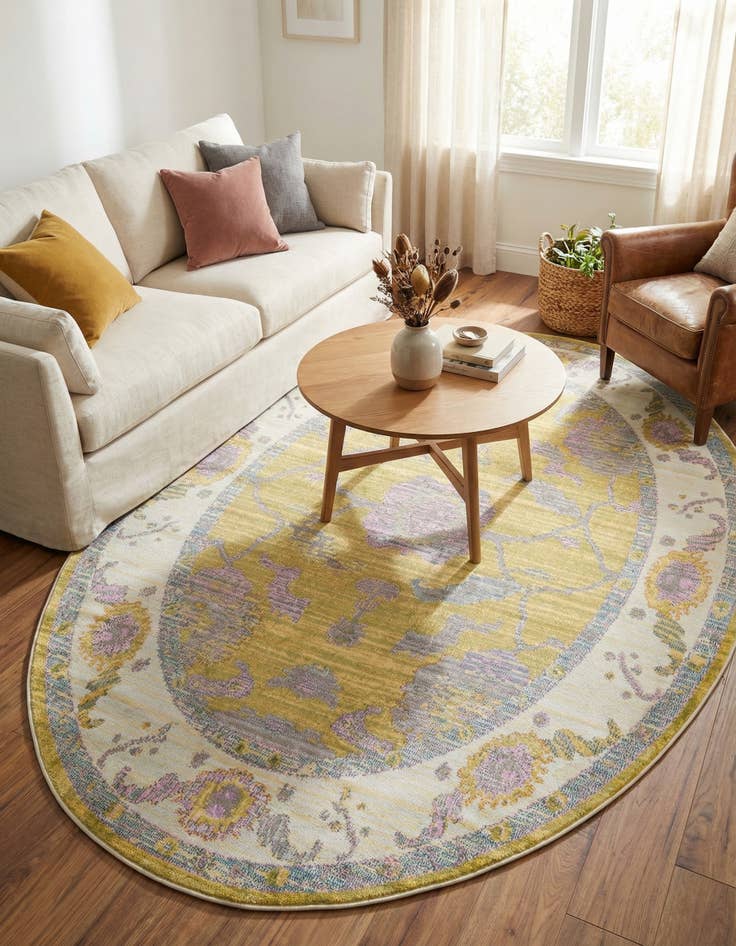 Detail image of 5' 5 x 8' Paragon Oval Rug