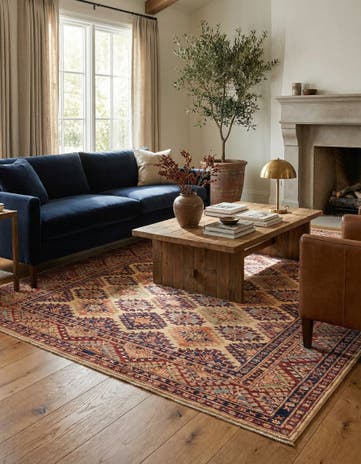 5' 8 x 7' 11 Hand Knotted Kazak Oriental Rug
