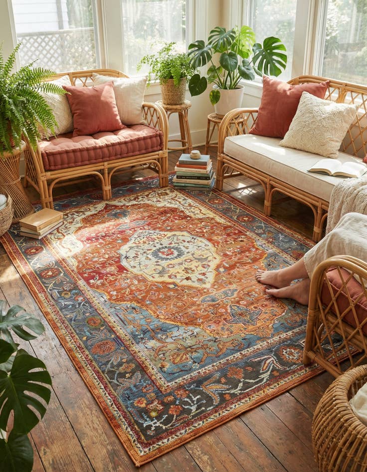 Detail image of 5' 5 x 8' Havana Rug