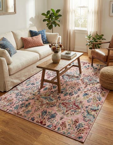 Pink Charleston Rug