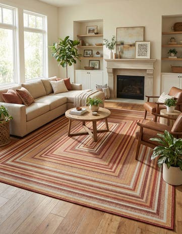 12' x 16' Easy-Clean Baja Indoor / Outdoor Rug