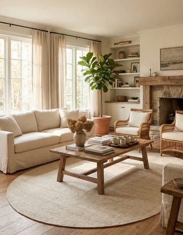 6' 1 x 9' Hand Woven Jill Zarin English Manor Wool Oval Rug