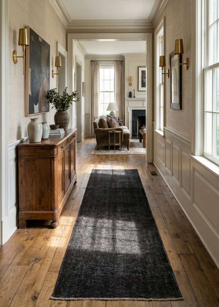 3' x 9' 6 Hand Knotted Ultra Vintage Persian Wool Runner Rug