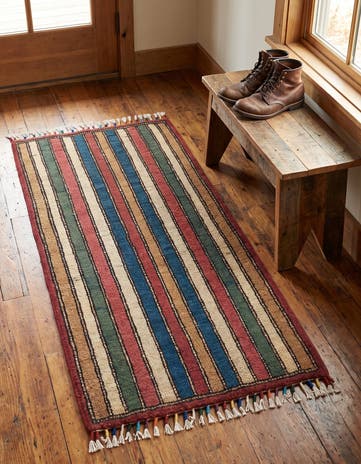 1' 8 x 3' 3 Hand Knotted Ariana Ziegler Rug