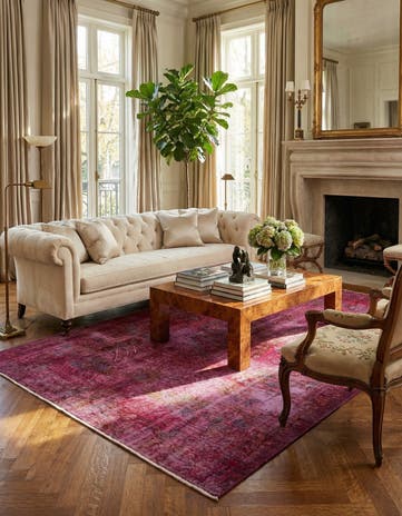 5' 11 x 9' 8 Ultra Vintage Wool Rug