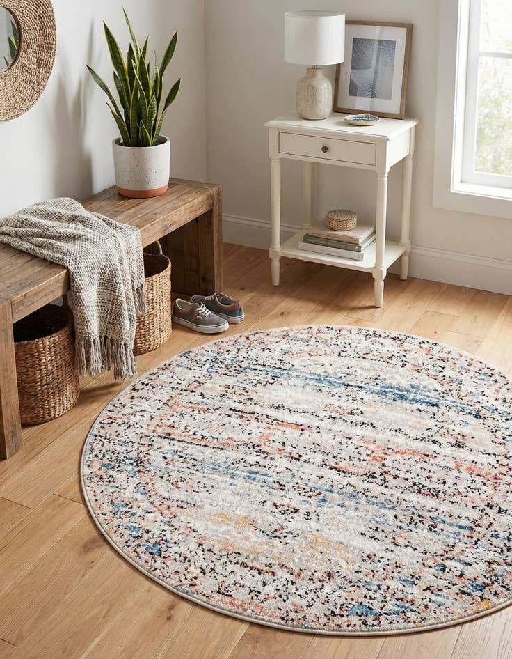 Detail image of 3' 3 x 3' 3 Aramis Round Rug