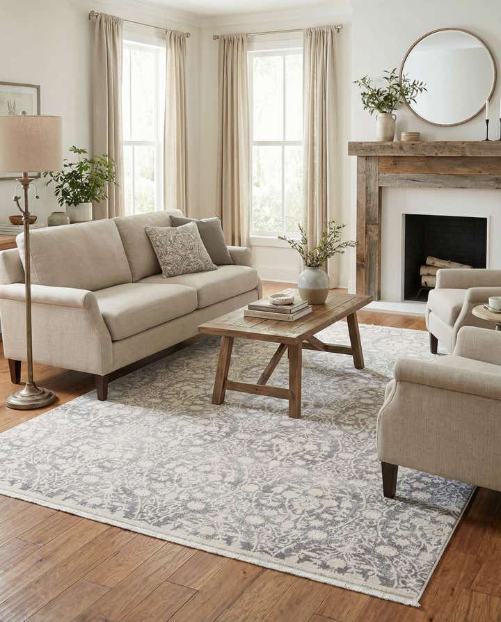 8' x 11' 4 Modern Classical Rug