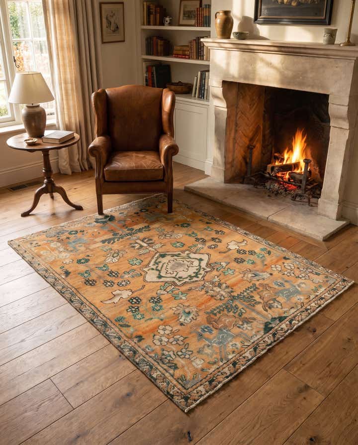 5' x 6' 2 Hamedan Rug